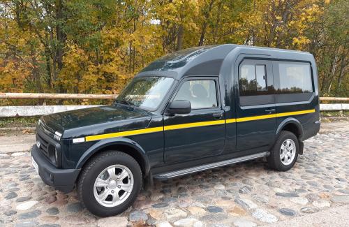 Пассажирский фургон 8 мест на базе Lada Niva Kub