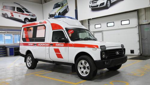Скорая помощь на базе Lada Niva Kub