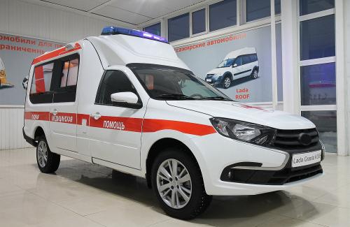 Скорая помощь на базе Lada Granta Kub