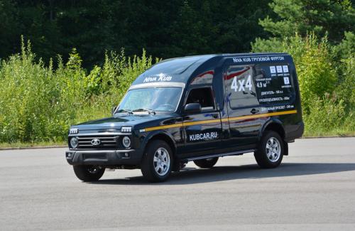 Грузовой фургон на базе Lada Niva Kub